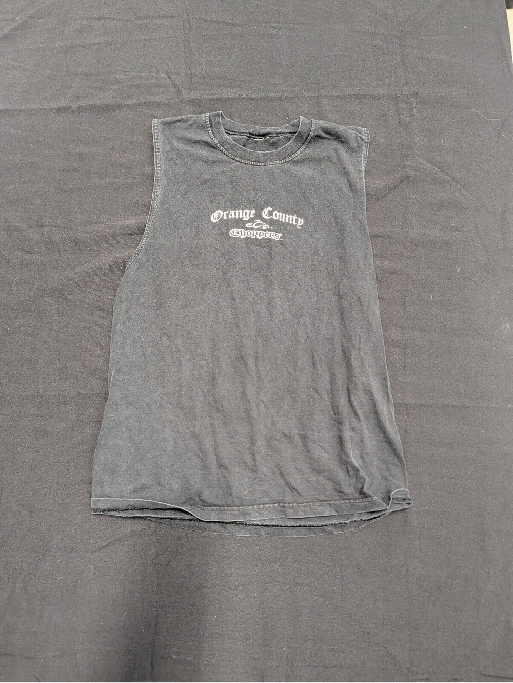 Orange County Choppers Sleeveless Black Graphic Tee